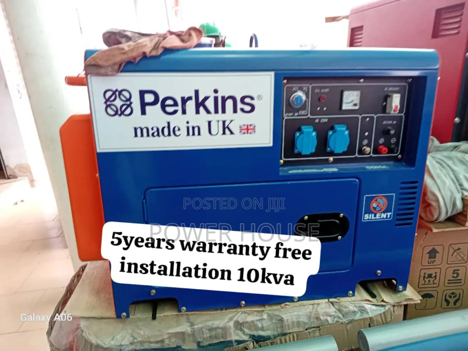 Fluforce 10kva 13000watts Perkins Diesel Generator
