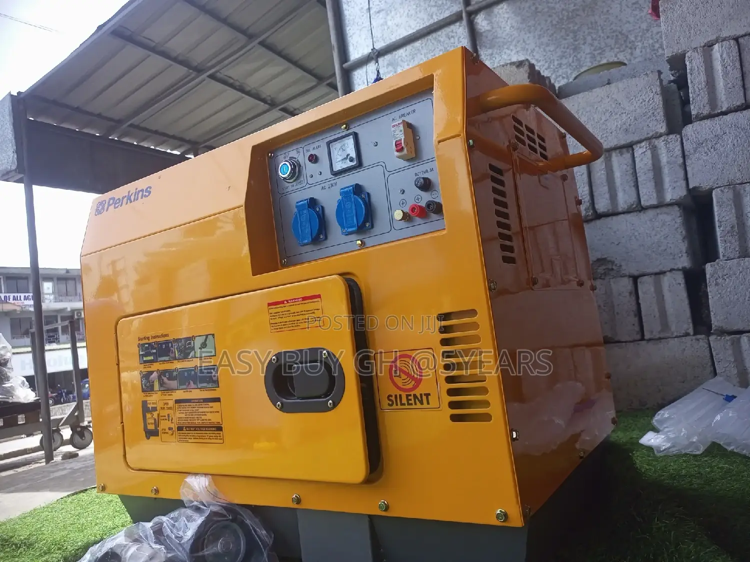 Energyflow 10kva Perkins Uk Diesel Generator 13000w Geneset