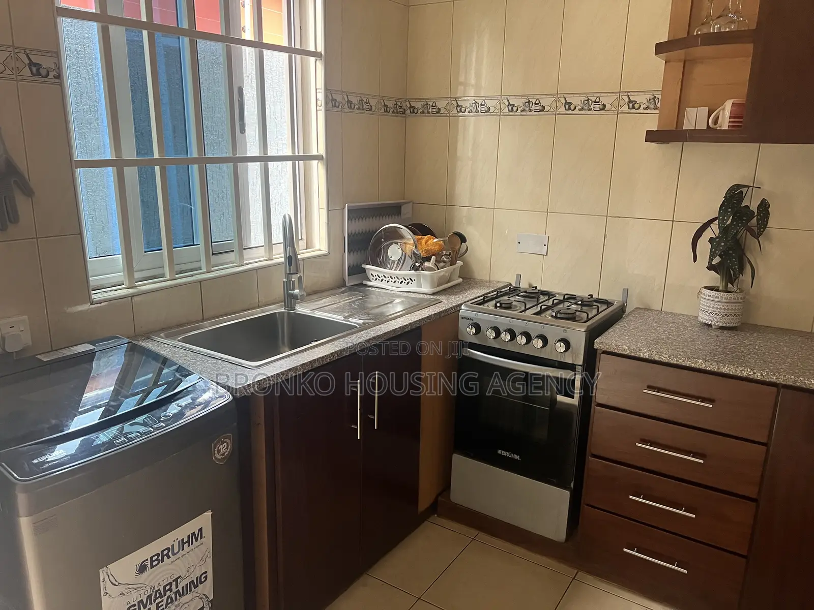 Furnished 2bdrm House in Bronko Housing, Baatsona Total for rent