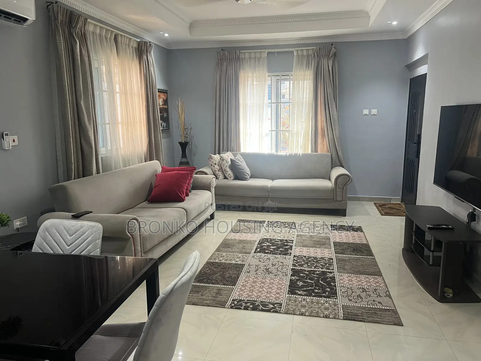 Furnished 2bdrm House in Bronko Housing, Baatsona Total for rent