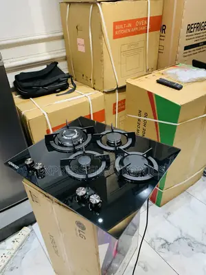 4burner Gas Inbuilt Kenwood Black 60cm