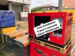 Full Copper Construction 15kva Diesel Generator