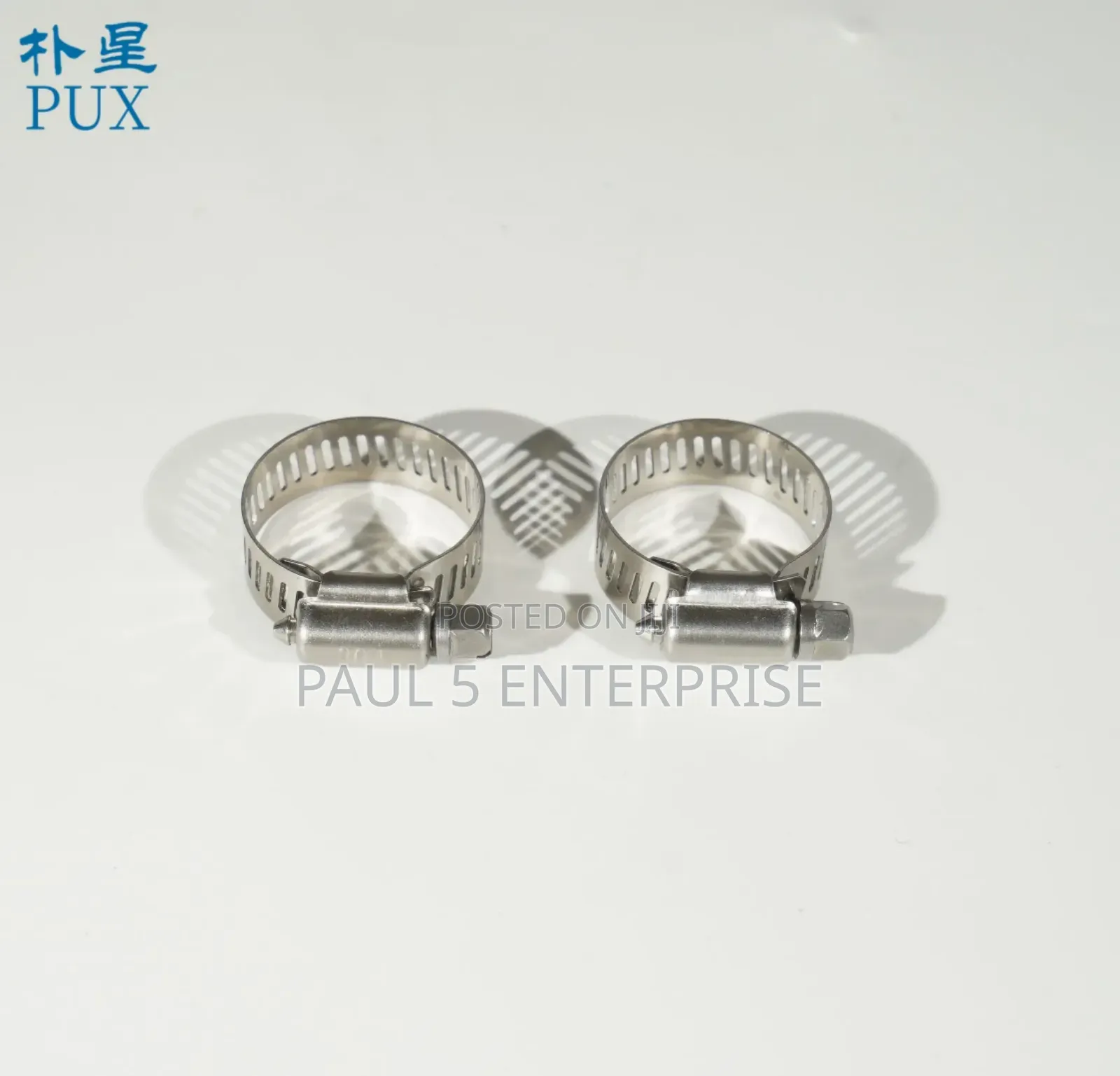 100pics Hose Clamp or Clip Sizes 12mm-44mm