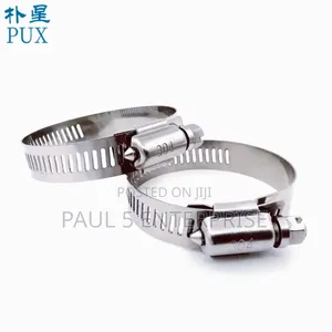 100pics Hose Clamp or Clip Sizes 12mm-44mm