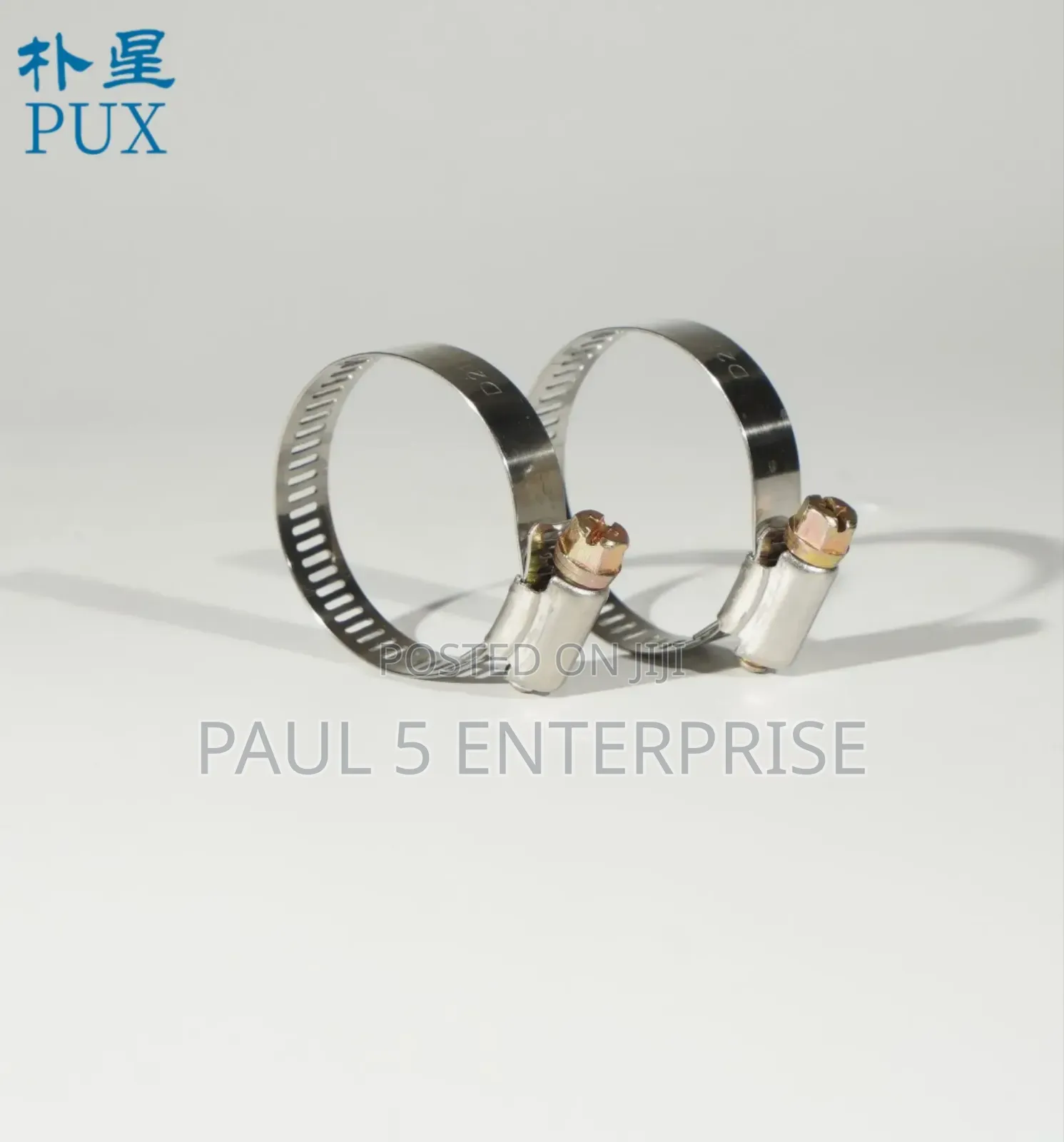 100pics Hose Clamp or Clip Sizes 12mm-44mm