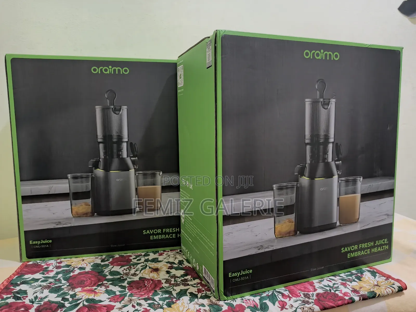 Oraimo Easyjuice 108mm Diameter 800ml Slow Juicer