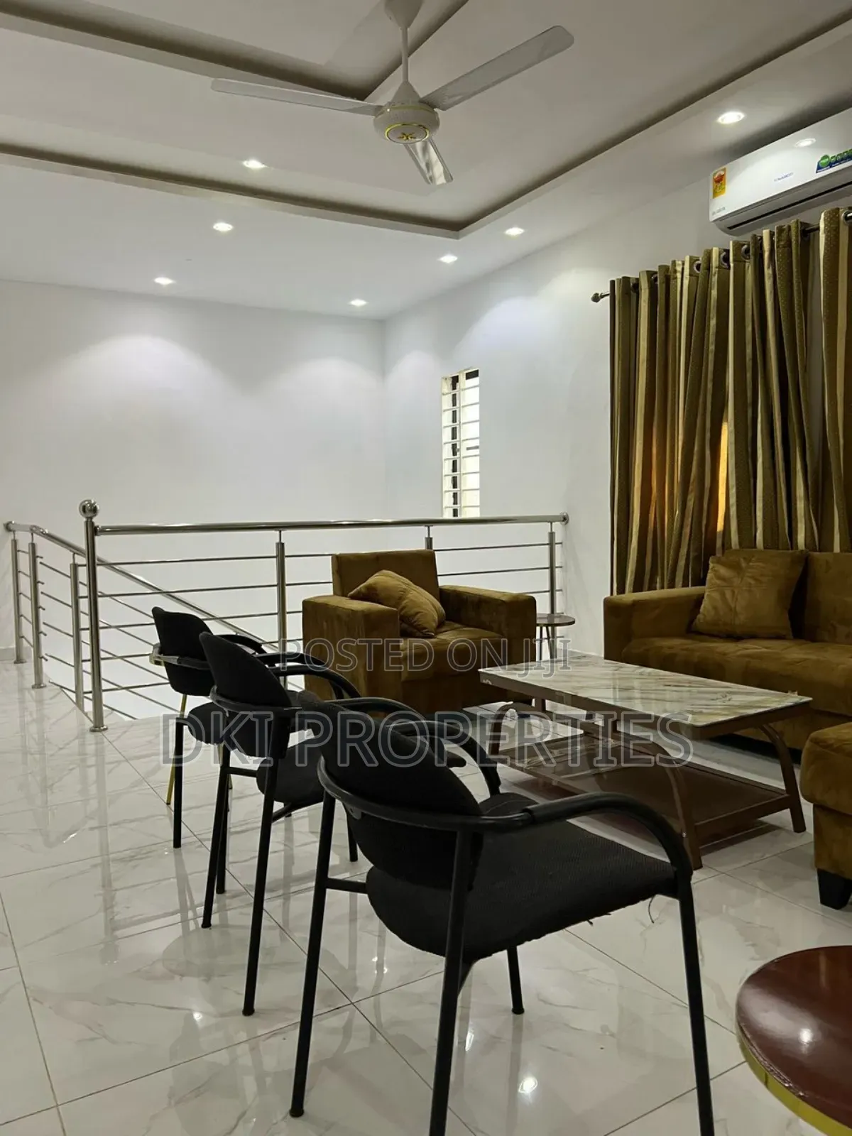 Furnished 4bdrm House in Dki Properties, Haatso for rent