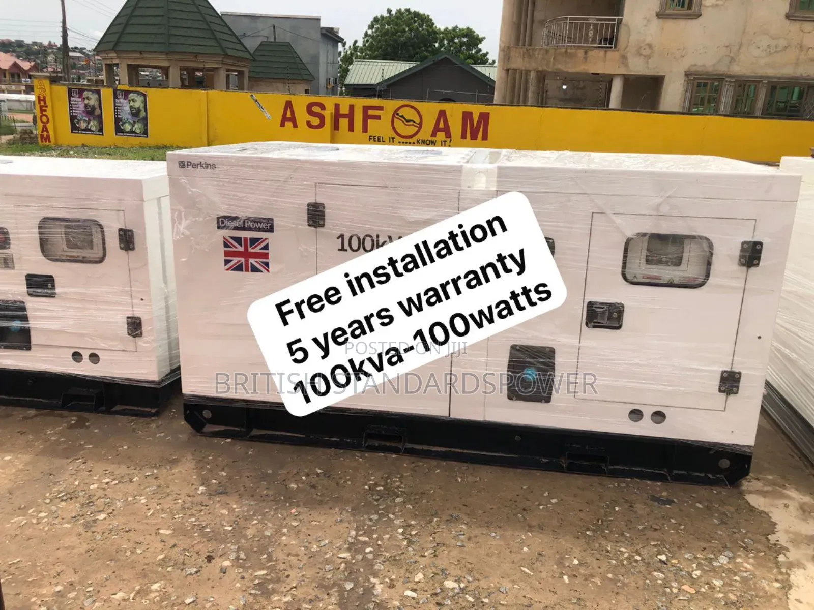 Power Stability 100kva Silent Diesel Generator