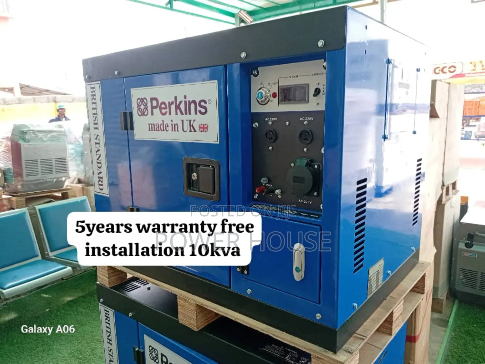 Flowforce 15kva 16500watts Diesel Perkins Generator