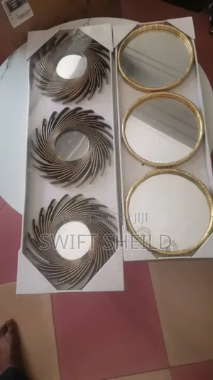 3 Set Decorative Mirror