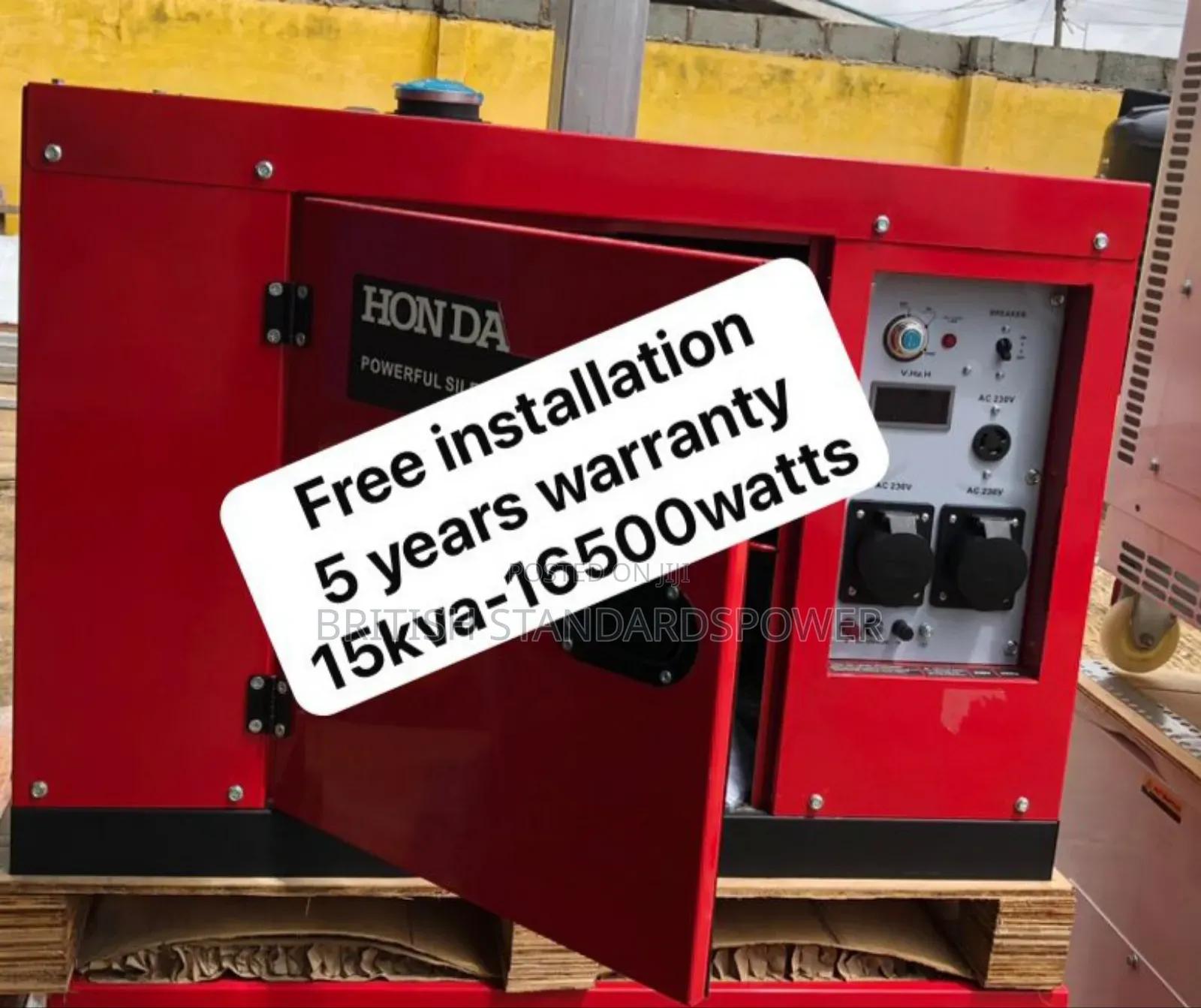 High Tech Remote Control 15kva Diesel Generator