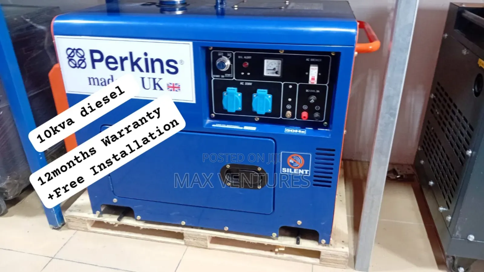 Perkins 10kva Diesel Generator Big Power Output Performance