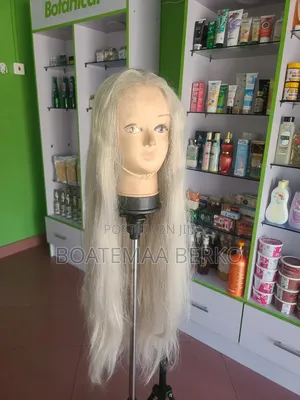Long Straight Blonde Wig