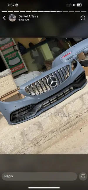 Mercedes Benz C300 2015,2016,2017,2018 Front Bumper Complete