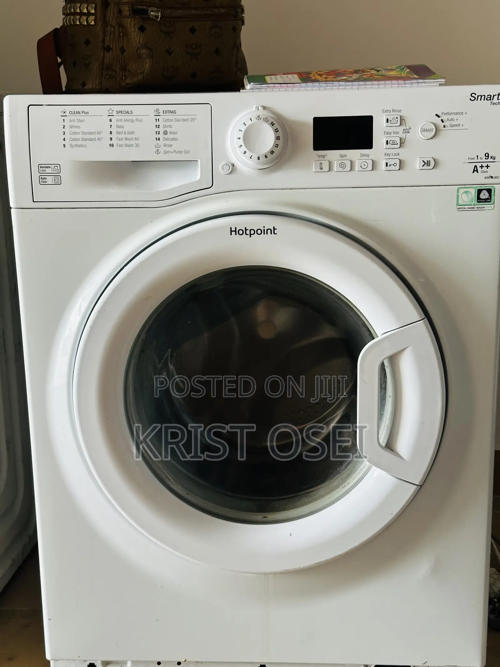 Hotpoint 9kg Washing Machine