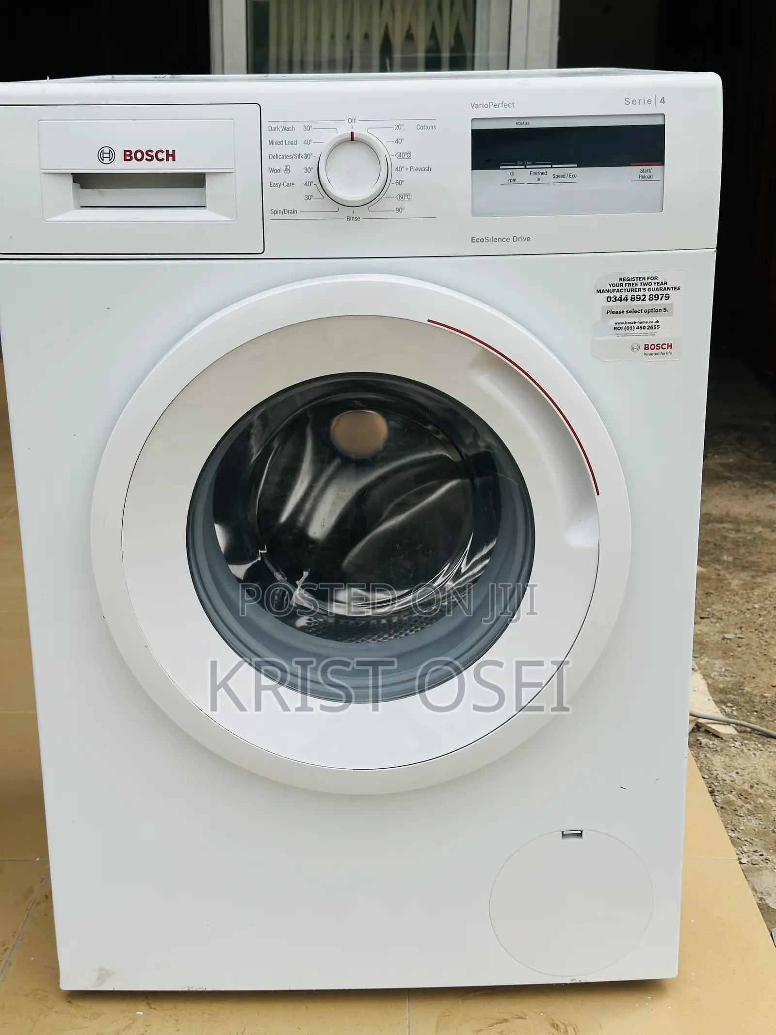 Bosch 8kg Washing Machine
