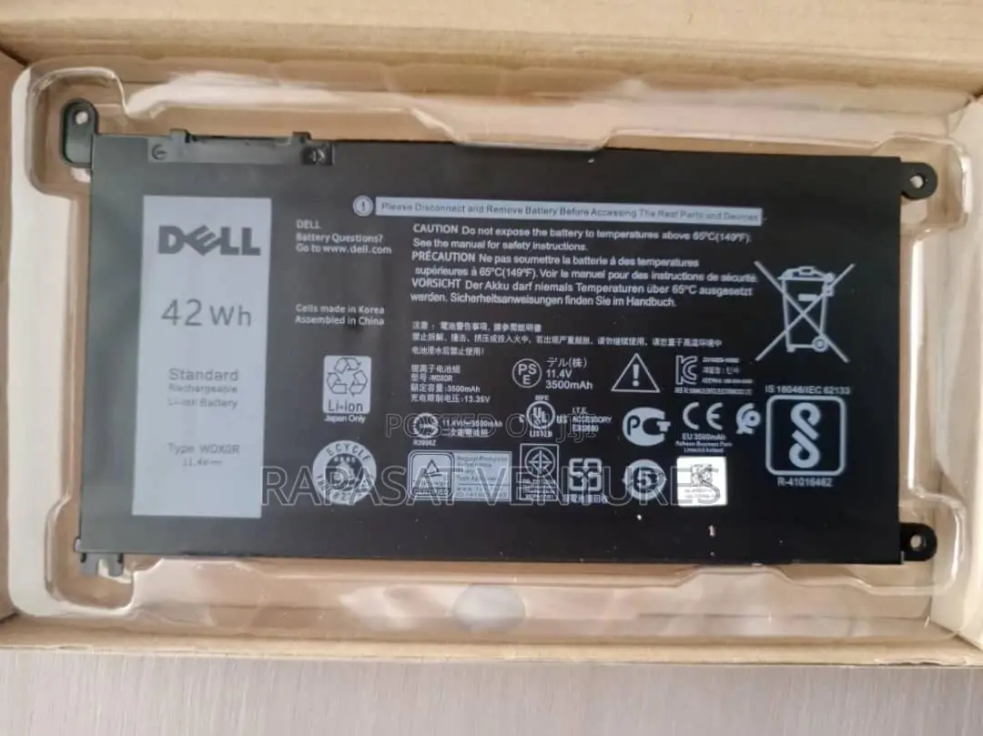 Dell Wdxor Battery