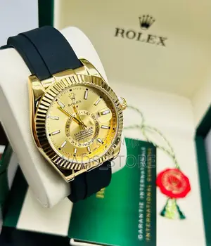 Rolex Watch With Silicone Straps