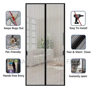 Mesh Magnetic Screen Door - 210cmx110cm