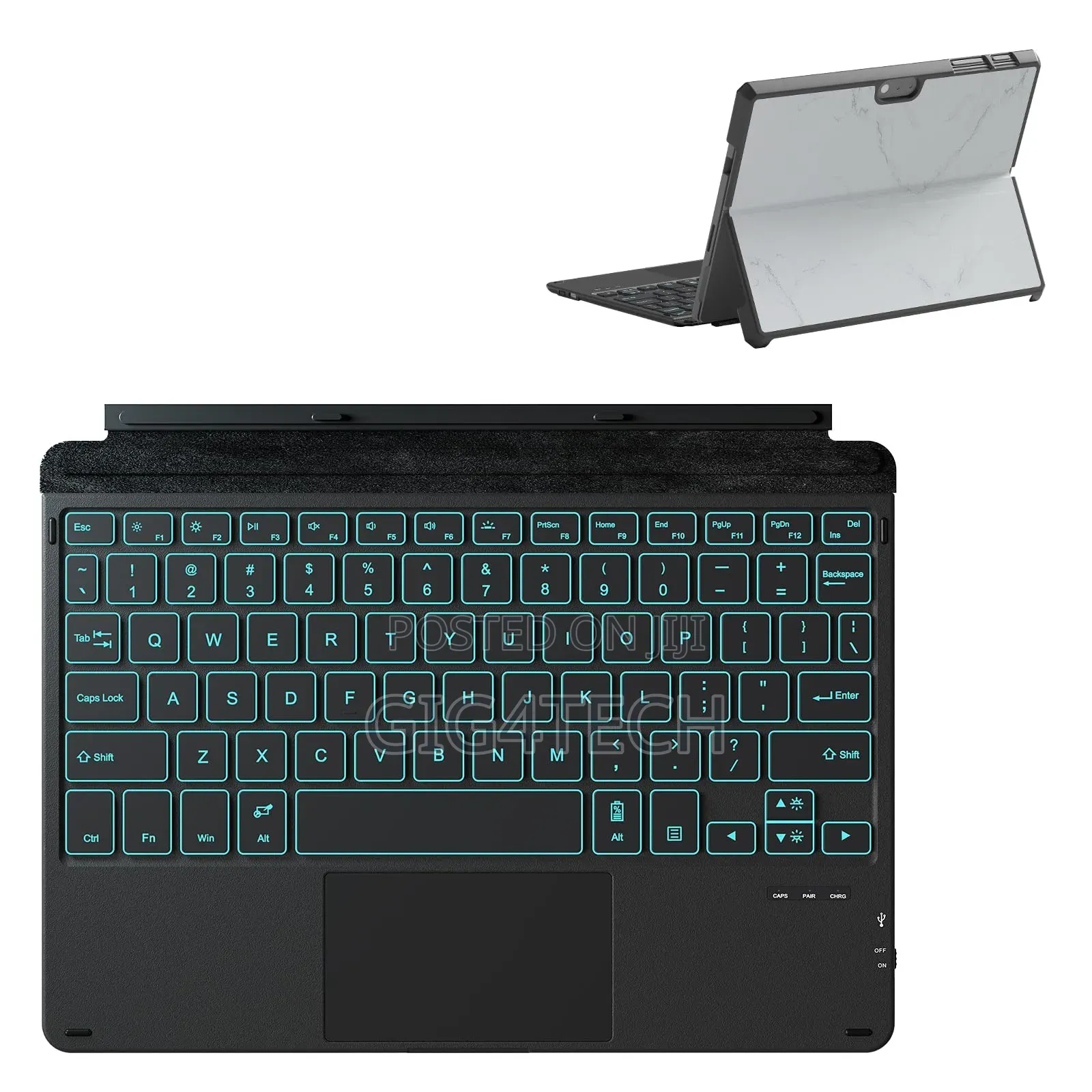Microsoft Surface Go Bluetooth Wireless Keyboard Backlit