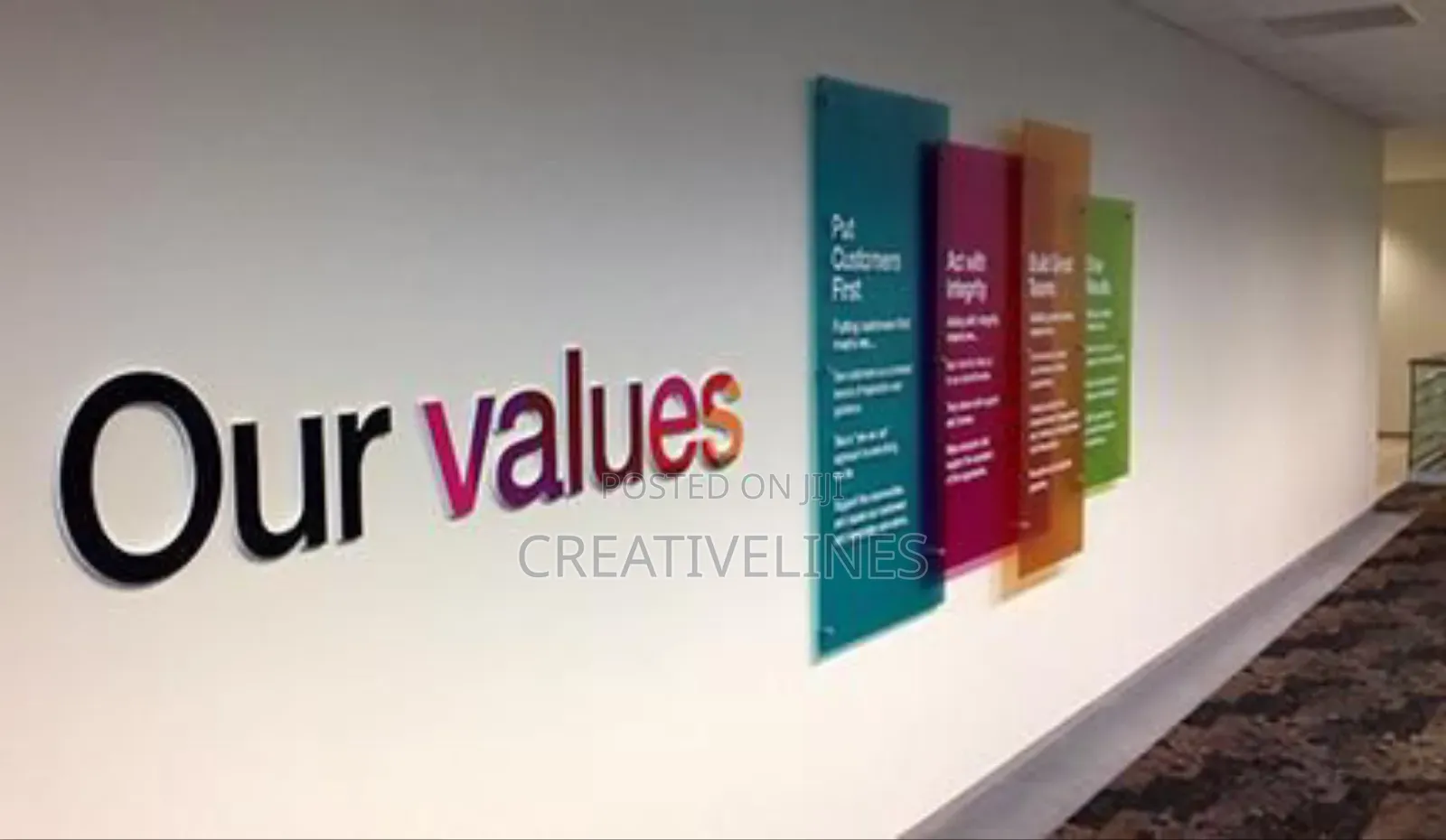 Value Poster Signage