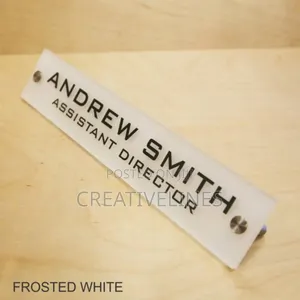 Customised Ooffice Desk Signage