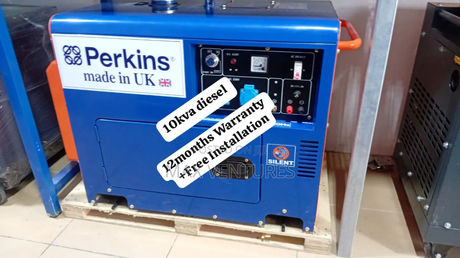 Perkins 13000watts Diesel Engine 10kva Resilient Systems