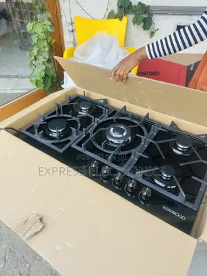Lovely New Black Built in Gas Cooker Kenwood 5burner