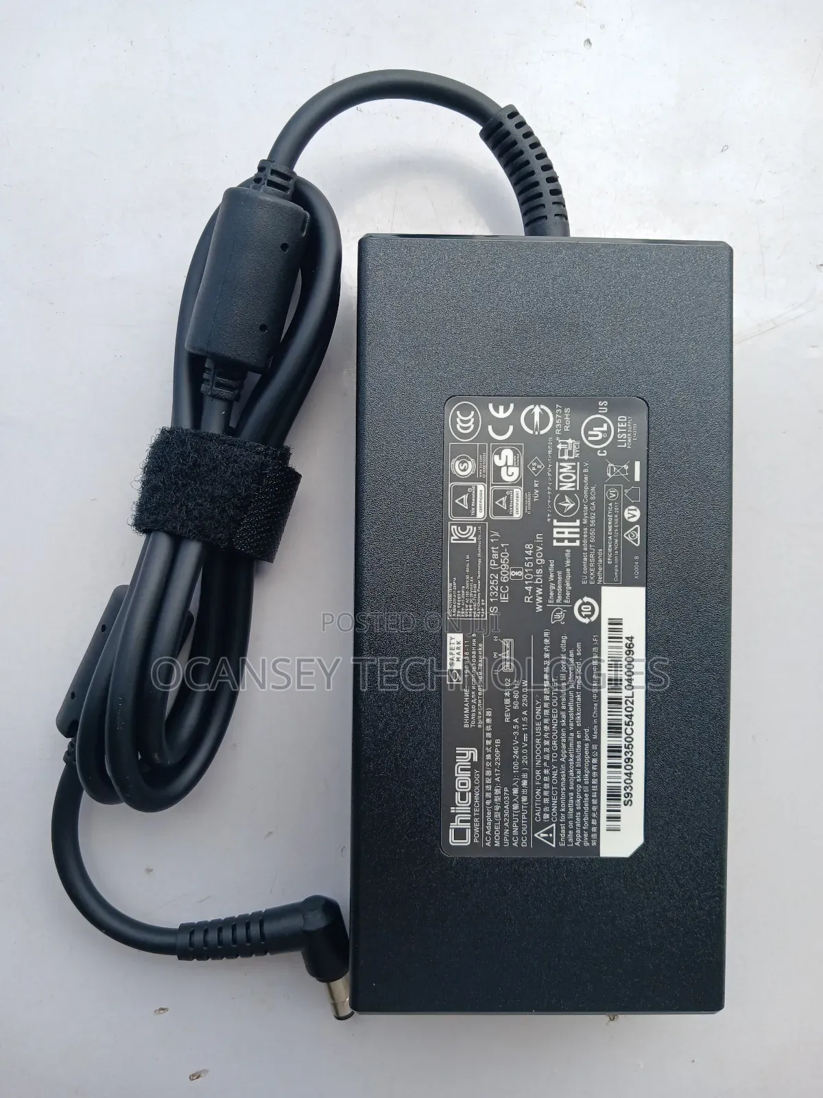 Original Msi 20v 11.5a 230w Charger / Adapter