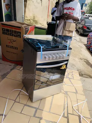 Lovely  New Grey Auto Ignition Volcano 4burner 50-60
