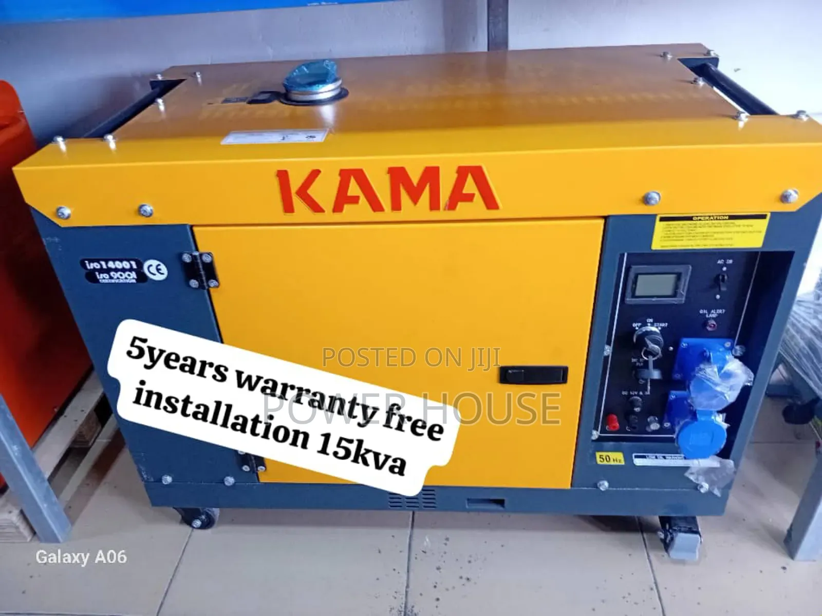 Energy Boost Kama Diesel Generator 15kva
