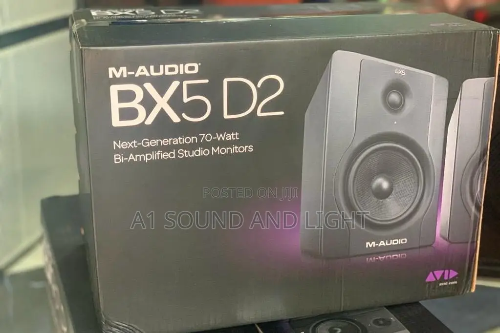 M-Audio Bx5 D2 Studio Monitors [Avid Version]