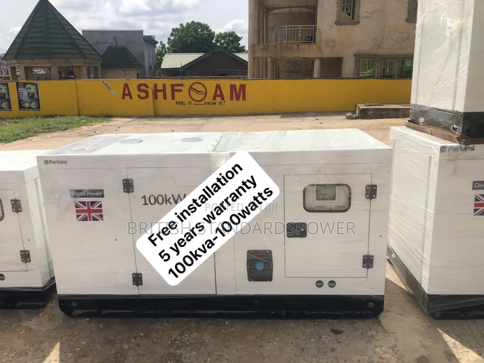 Responsive Power 100kva Silent Diesel Generator
