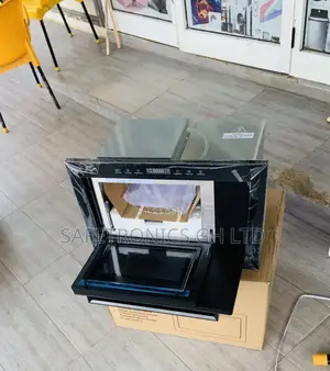 Get Unique Sleek Built-in 60cm Black Microwave