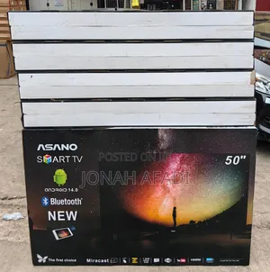 Asano 50′′ Hd Android Smart Bezel-Less Tv W