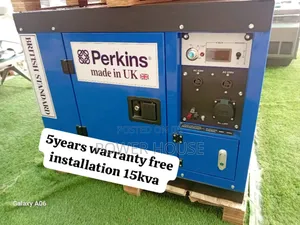 Sparkflow 16500watts 15kva Perkins Diesel Generator