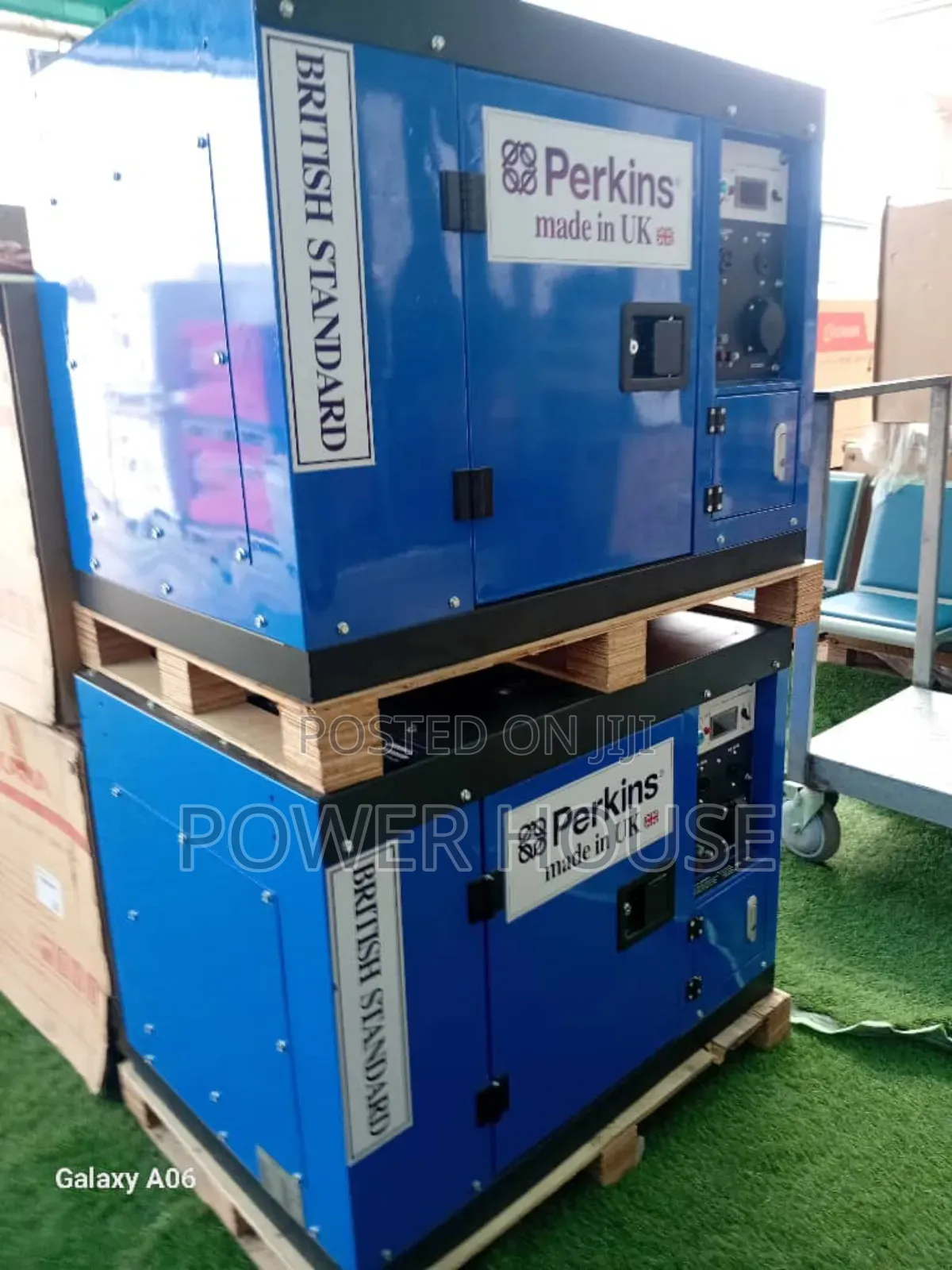 Electric Max Power 15kva 16500watts Diesel Perkins Genera