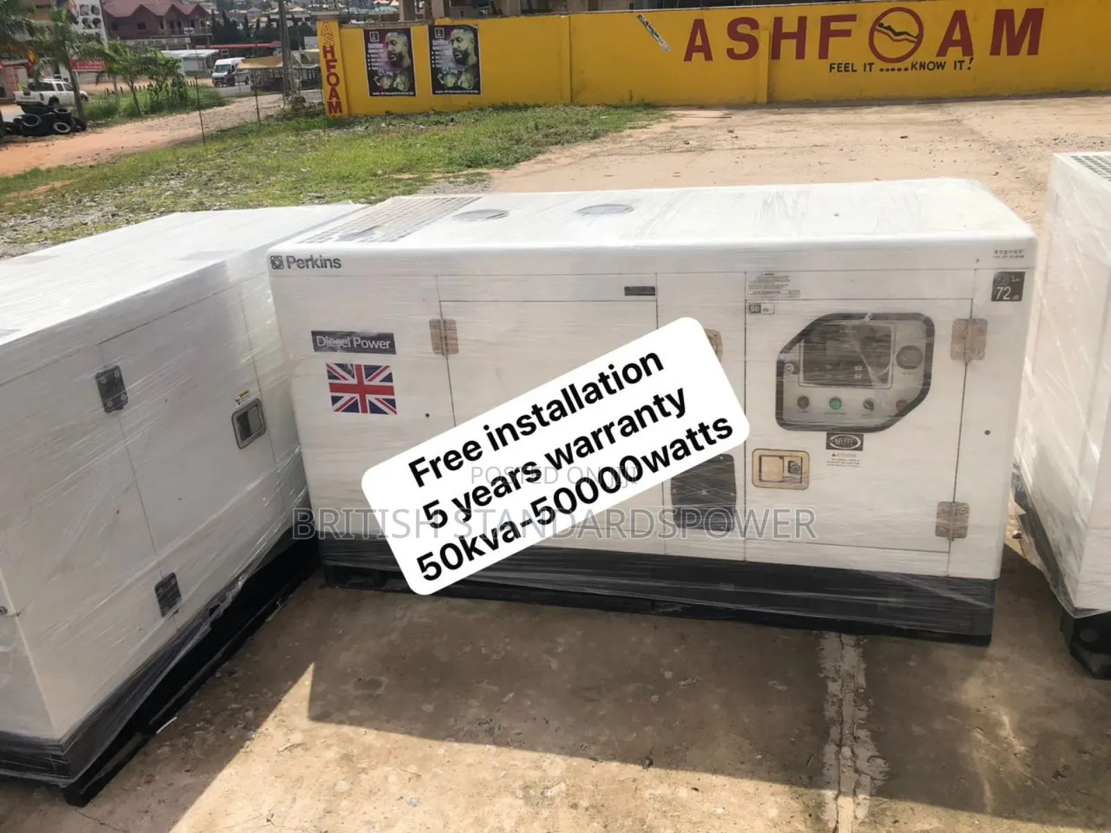 50kva Pure Copper Engine Diesel Generator