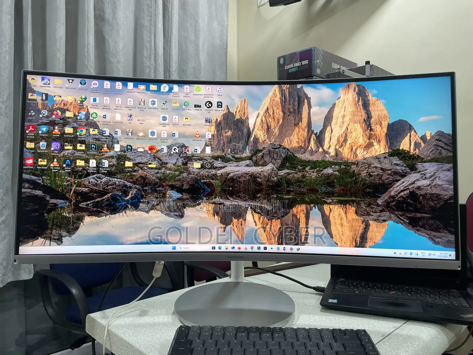 Samsung C34j791wtu 34" 1440p Quad Hd Led Monitor