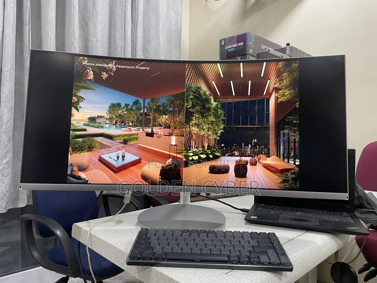 Samsung C34j791wtu 34" 1440p Quad Hd Led Monitor