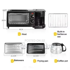 3 in 1 Electric Oven Breakfast Maker Coffee