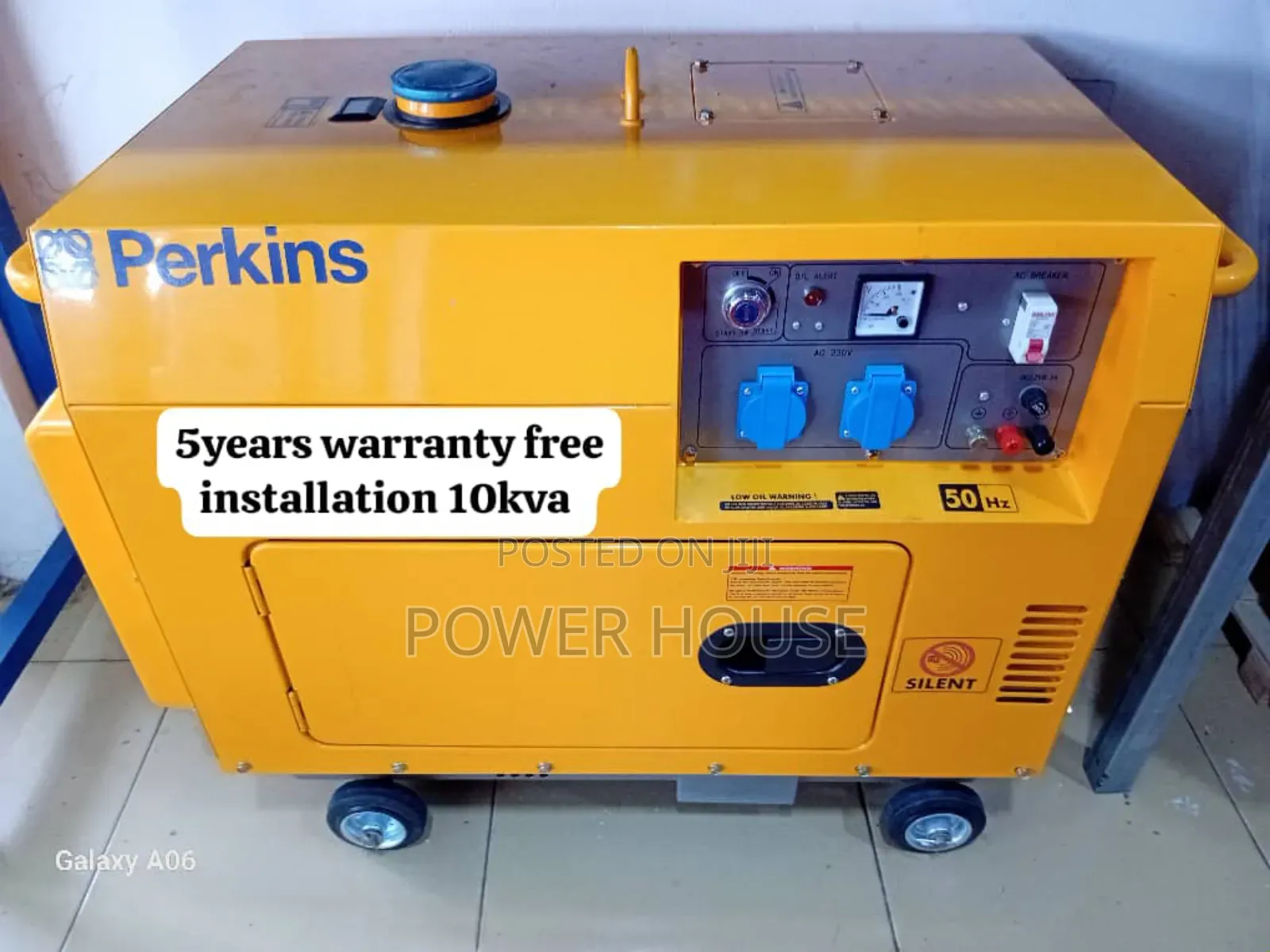 Electrifying Diesel Powered Perkins Diesel Generator 10kv