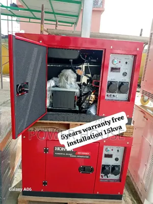 Aether Flow Honda Diesel Generator 16500watts 15kva