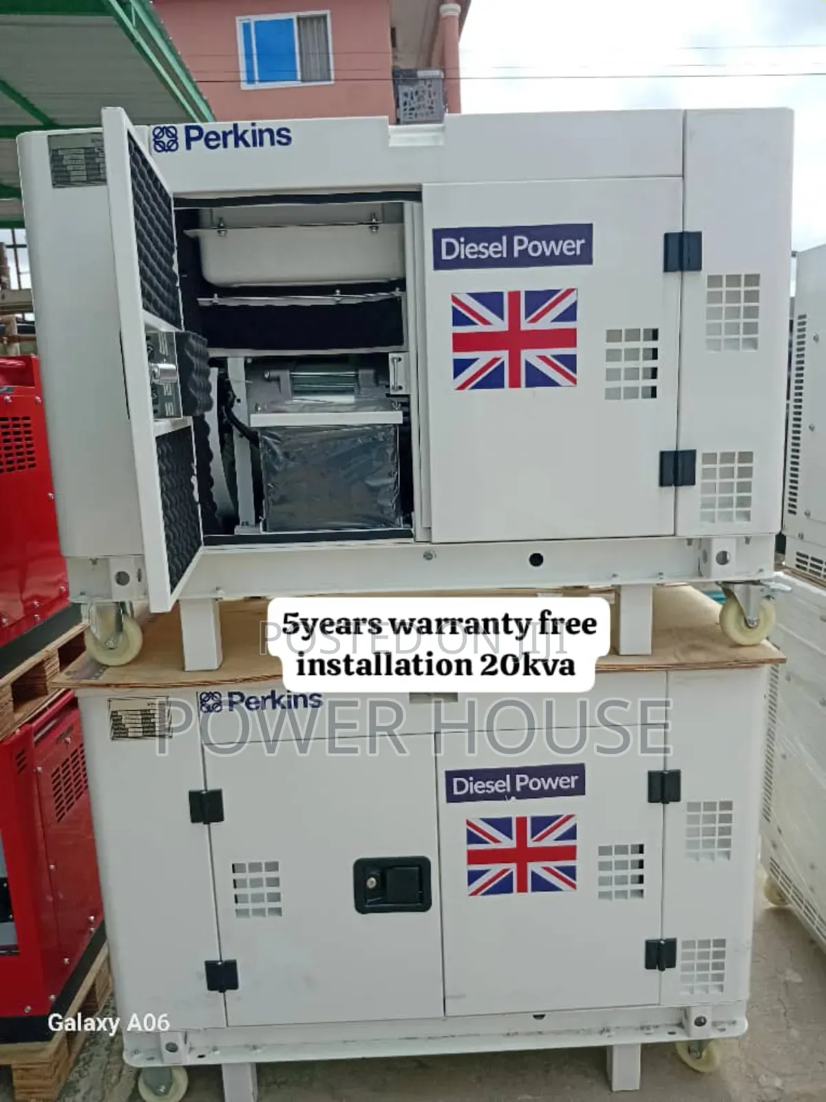 Aether Flow 20kva Diesel Generator Perkins
