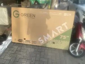 Asano 75′′ Smart Bezel-Less Tv W/ Bluetooth-Green Tv
