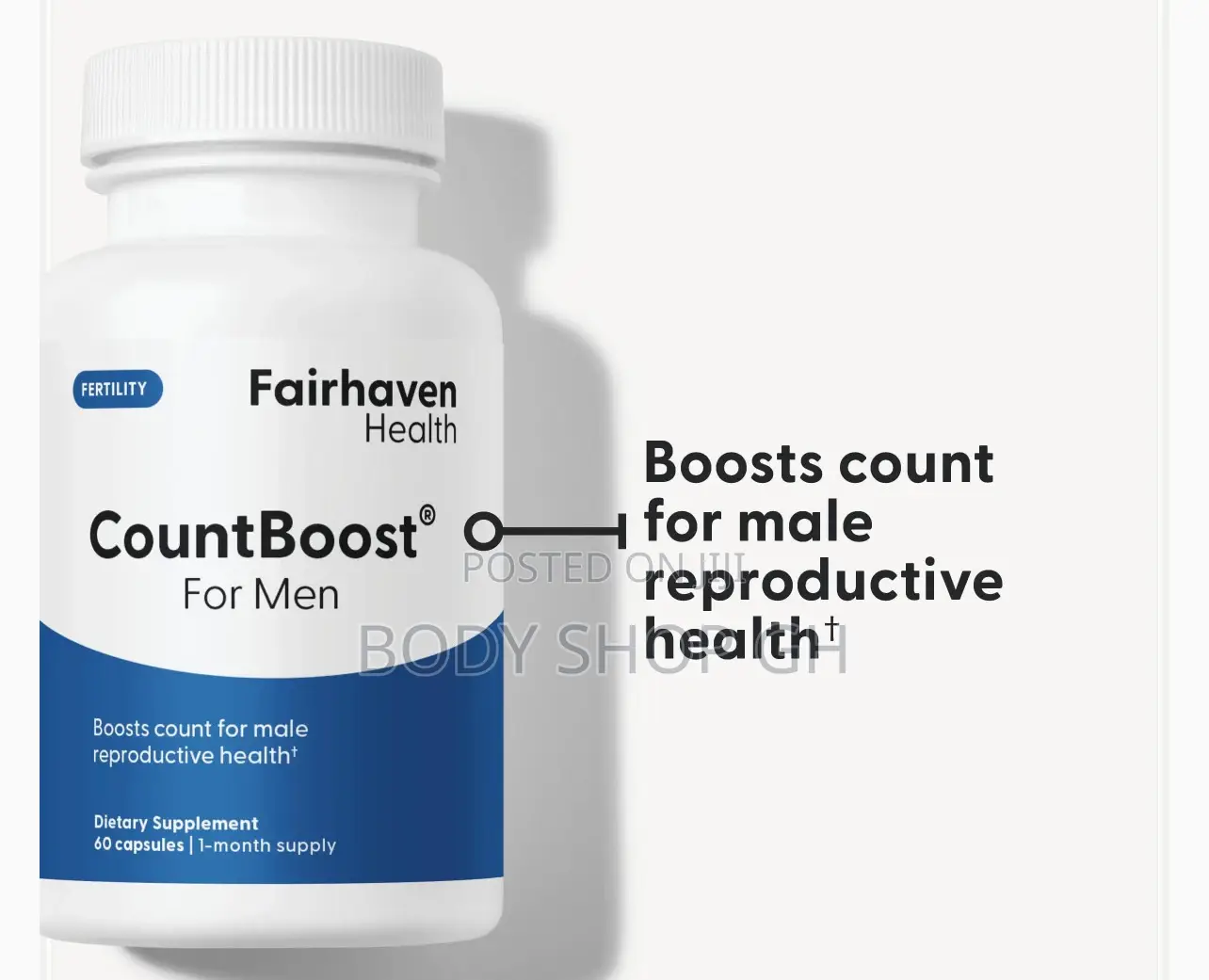 Countboost for Men -for Optimal Sperm Count and Volume
