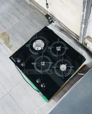 Valuable Ceramic Black 4 Gas Cooker Built in 60cm