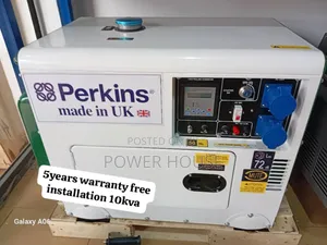 Alpha Panel 10kva Diesel Generator Perkins