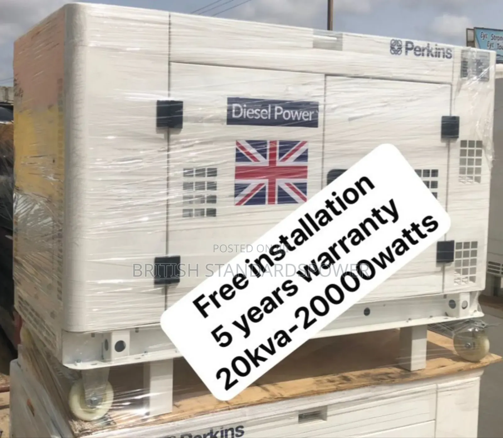 High Yielding 20kva Silent Diesel Generator
