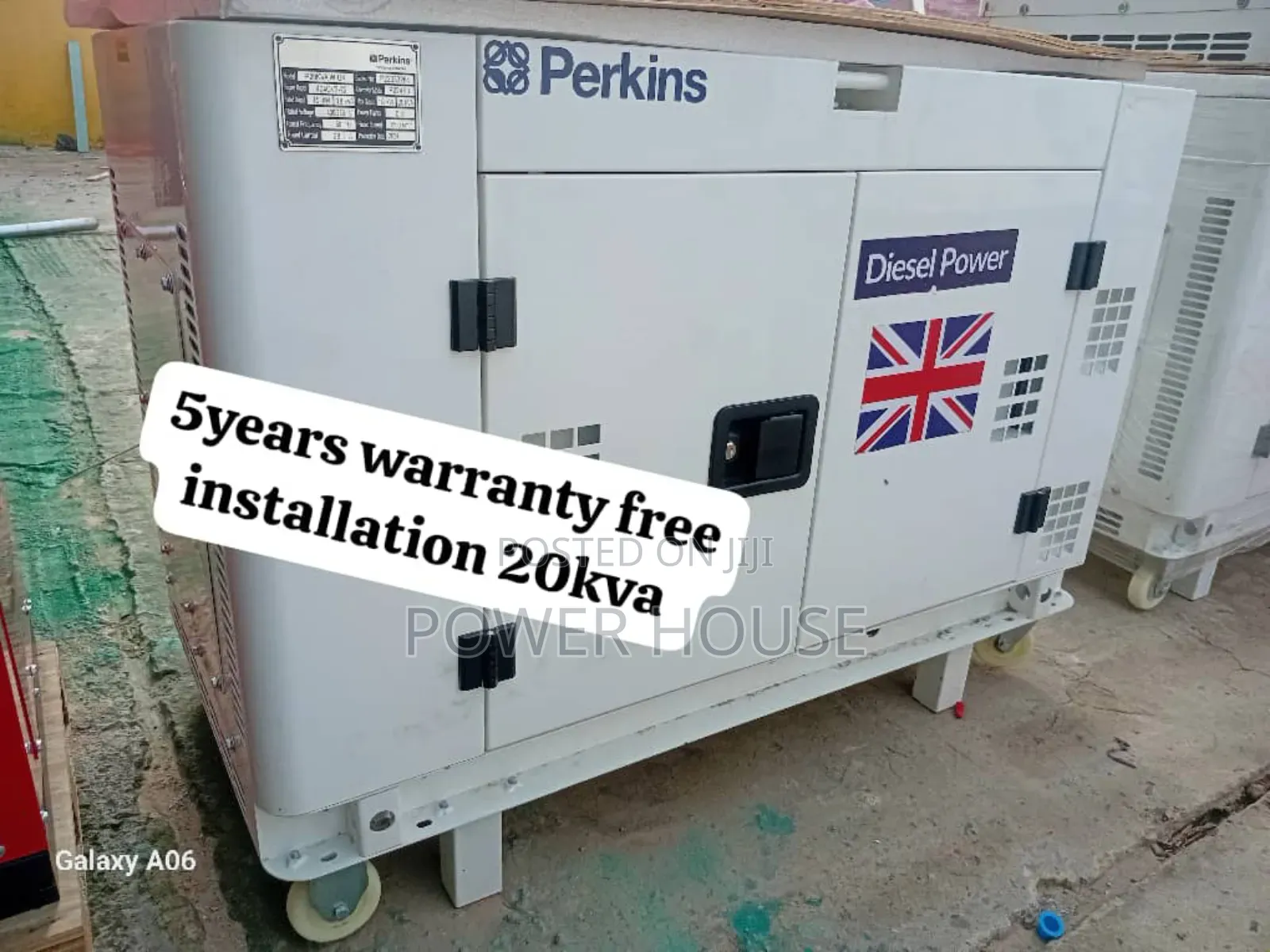 Aether Unit 20kva Perkins Diesel Generator